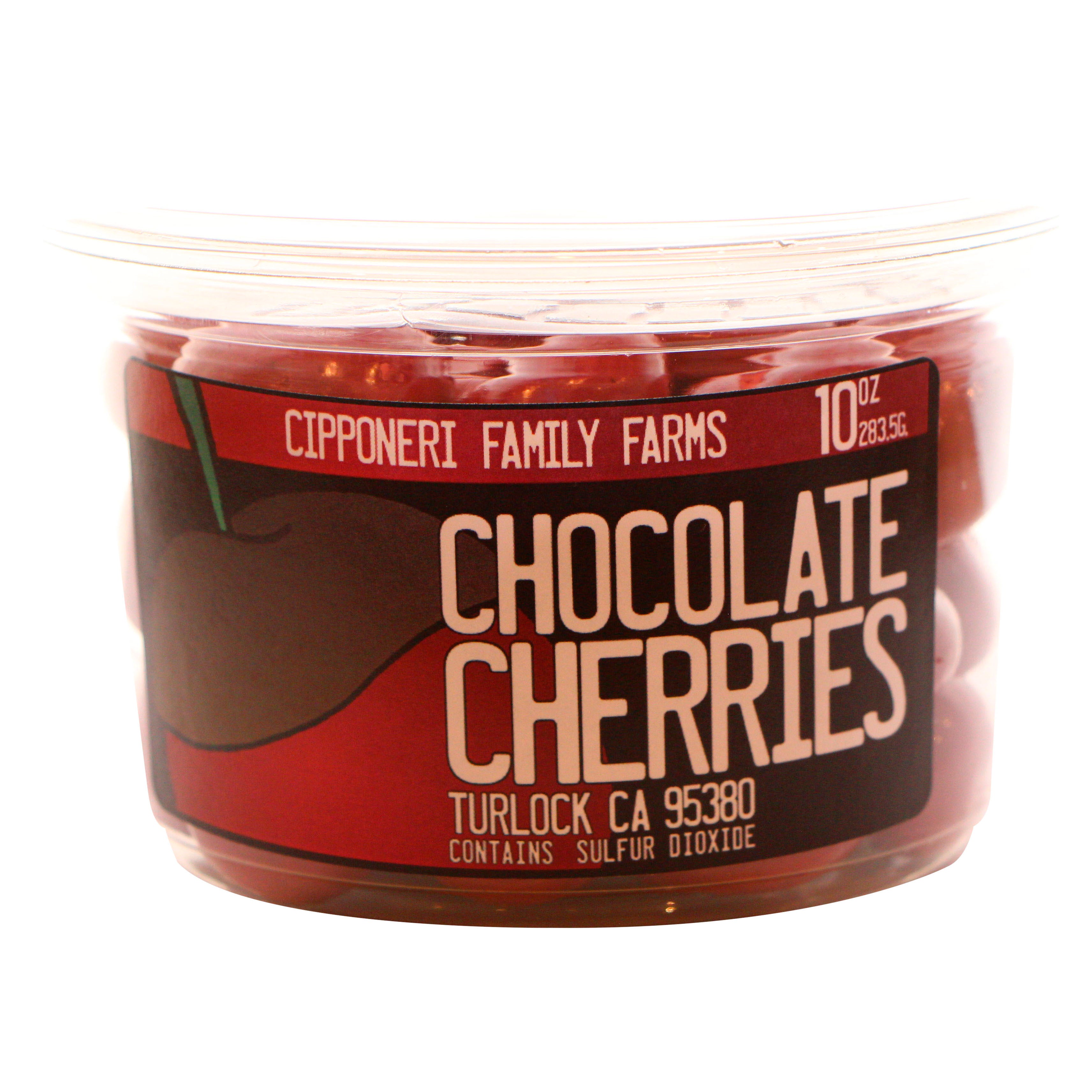 Chocolate Covered Cherries container