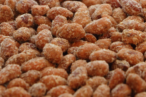 Raspberry Honey Almonds
