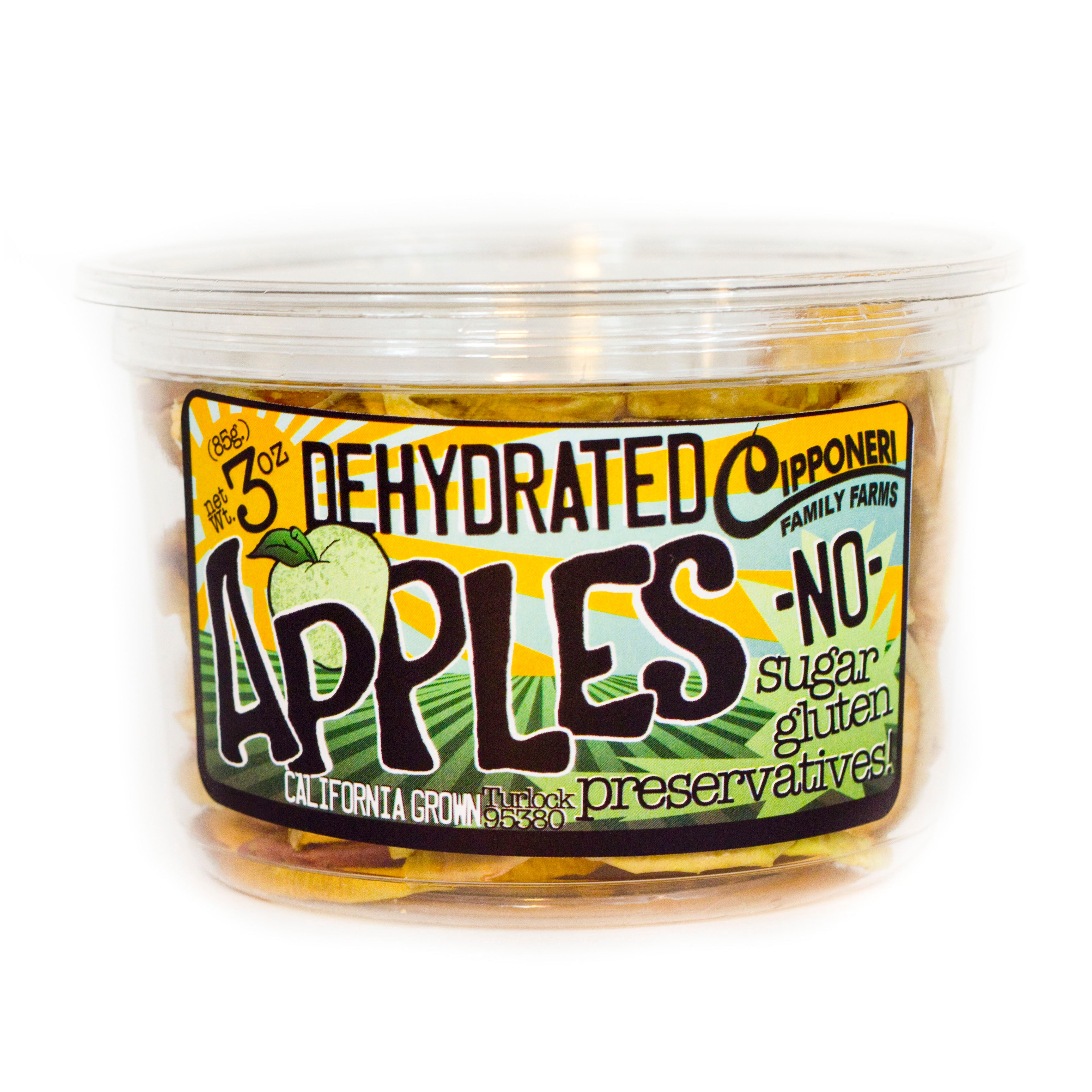 Dehydrated Apples Container