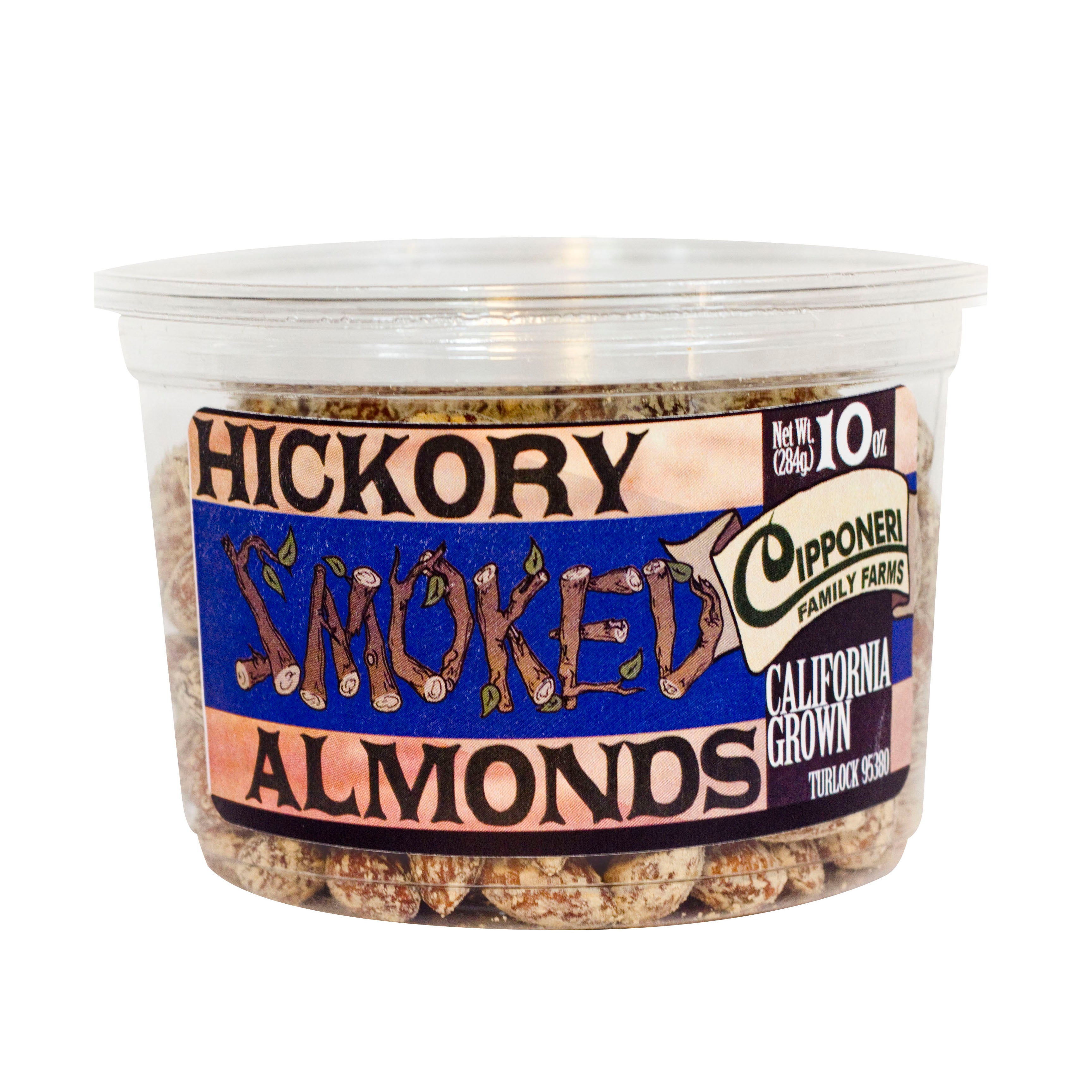 Hickory Smoked Almonds Container