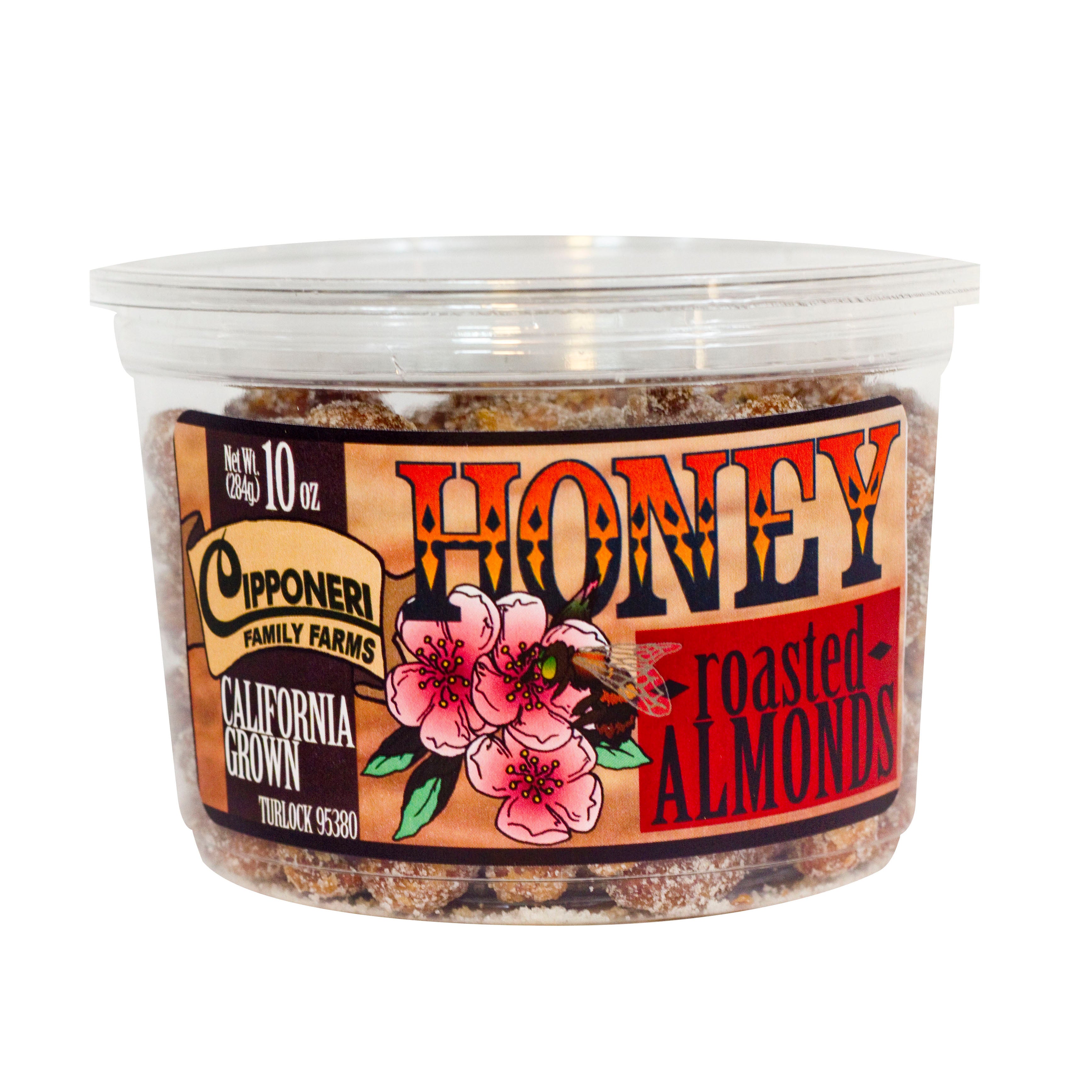 Honey Roasted Almonds Container
