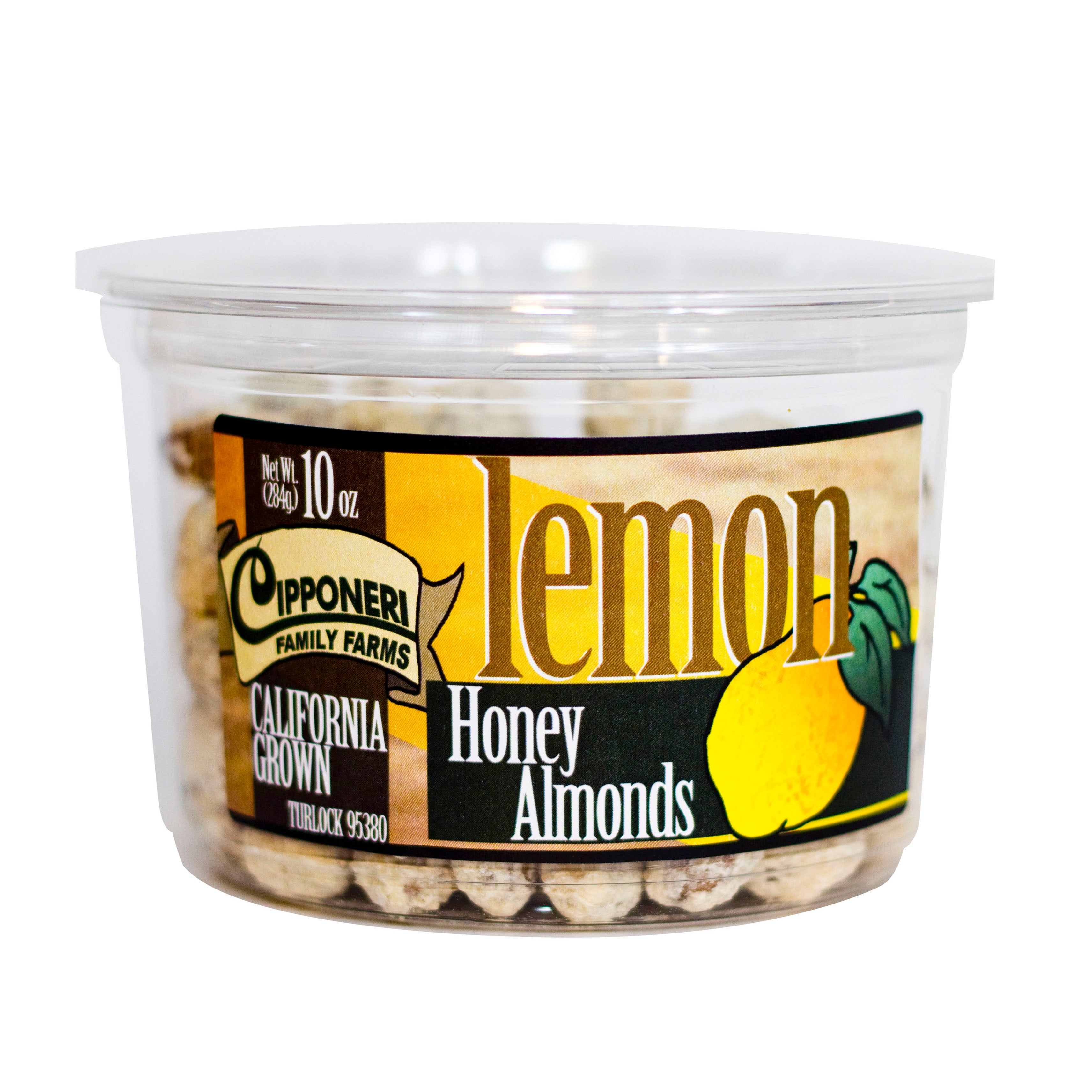 Lemon Honey Almonds Container