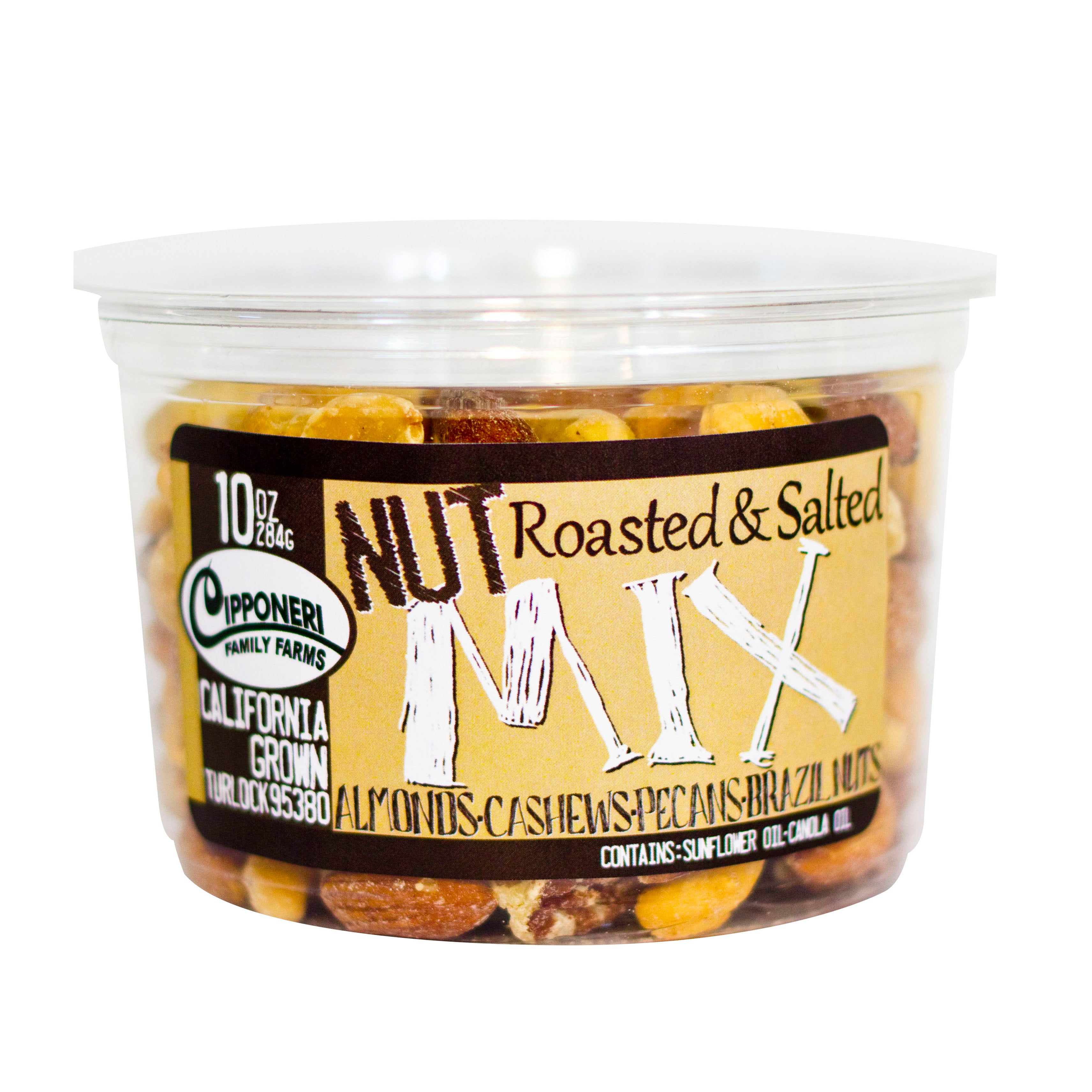 Roasted and Salted Mixed Nuts Cont