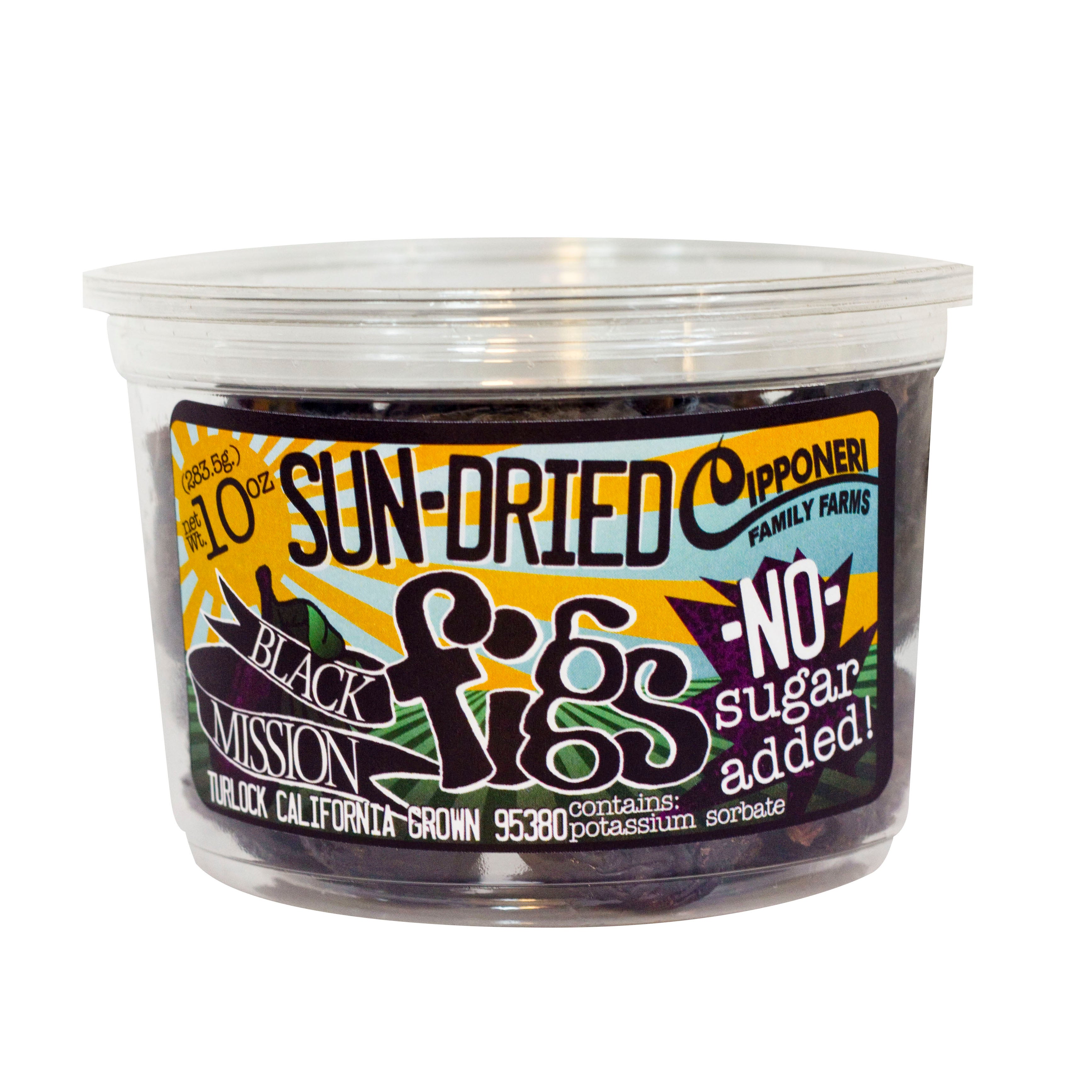 Sun Dried Black Mission Figs Cont