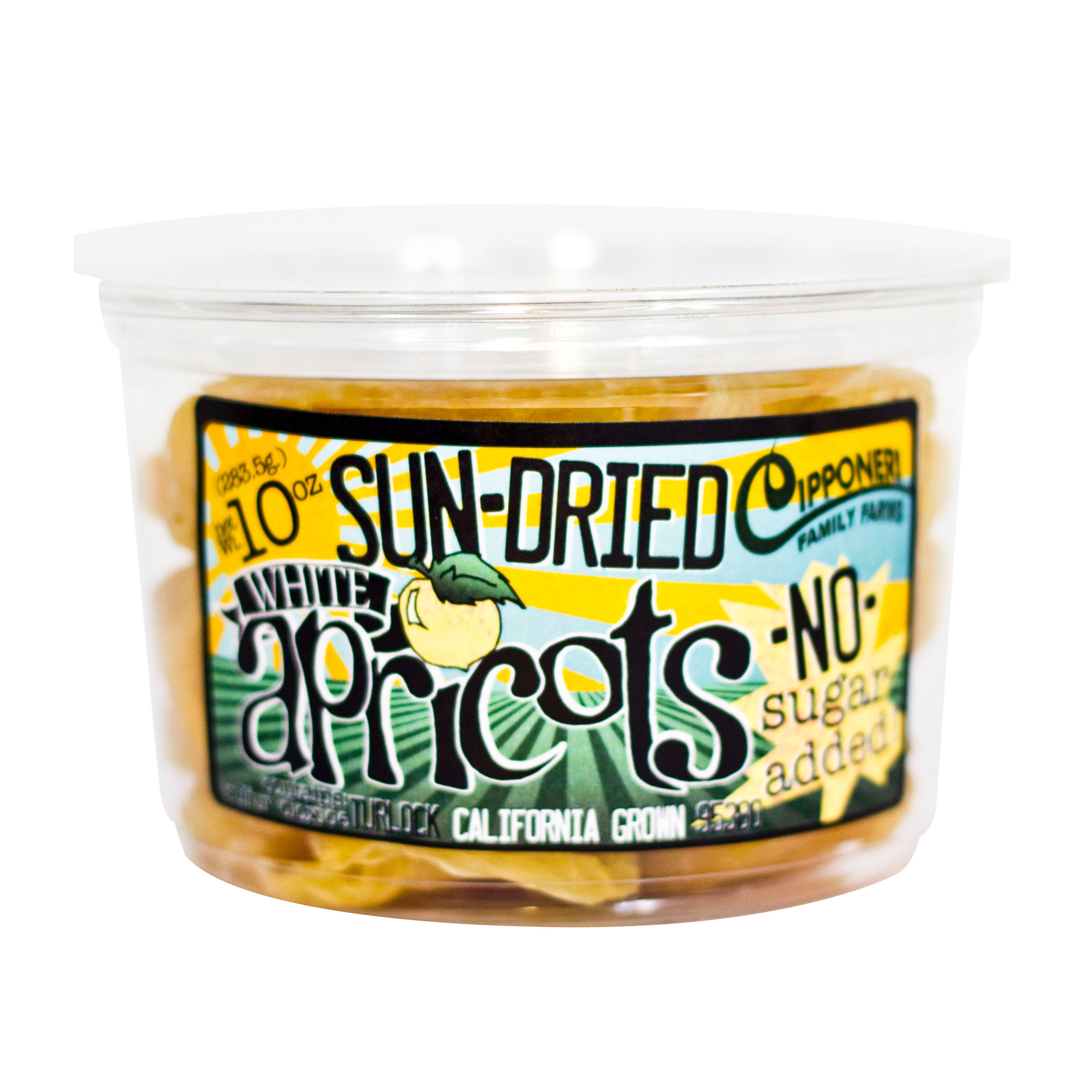 Sun Dried White Apricot Cont