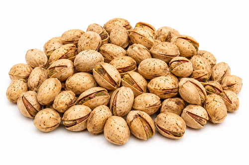 Salted and Peppered Pistachios