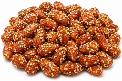 Sesame Glazed Almonds