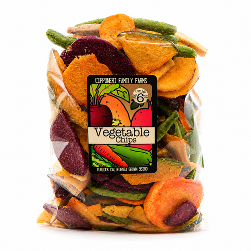 Mixed Vegetable Chip Bag