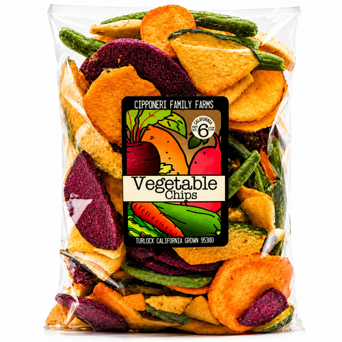 Mixed Vegetable Chip Bag