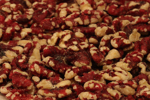Our premium red walnuts.