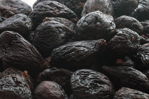 California sun dried black mission figs.