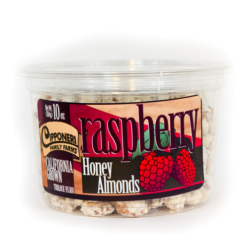 Raspberry Honey Almonds