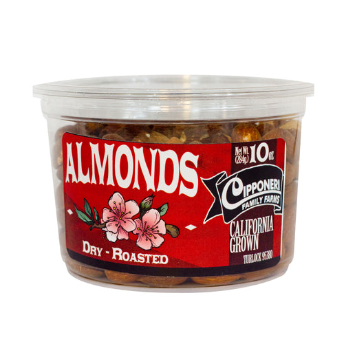 Almonds roasted no oil no salt