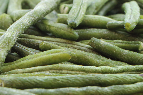 String beans cooked to a crisp salty perfection.